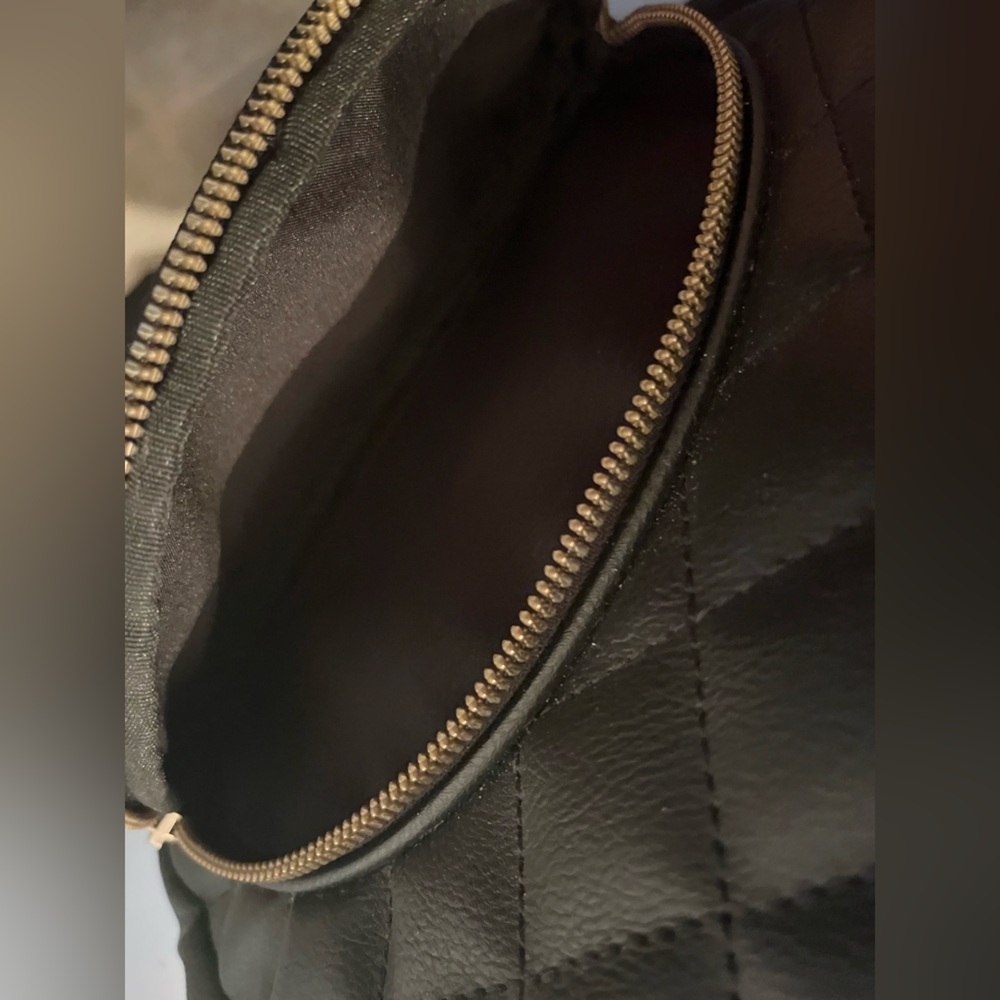 🖤 Chic Black Quilted Mini Backpack - Picture 7 of 8